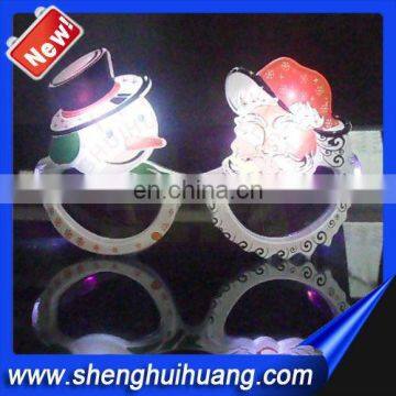 HOT LED Christmas Flashing Sunglasses for Party Promotional