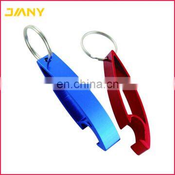 Promotional Aluminum Alloy Metal Bottle Opener Keychain Keyring