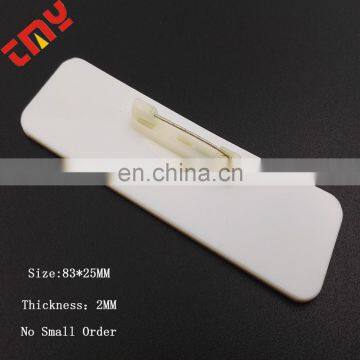 Custom Wholesale Cheap Price Plastic Pvc Badge With Safty Pin photo-6