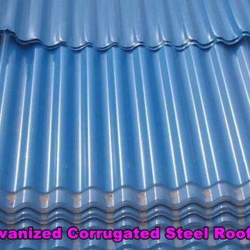 Beautiful corrugated, Color coated corrugated steel roofing sheet