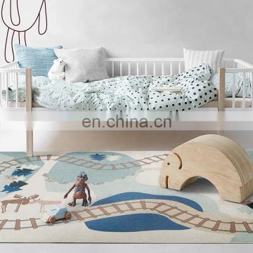 Chinese waterproof printed luxury hotel  carpets bedroom  for living room