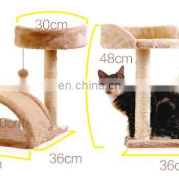 Small Size Cat Claw Climbing Frame Cat Scratching Sisal Tower Toy photo-2