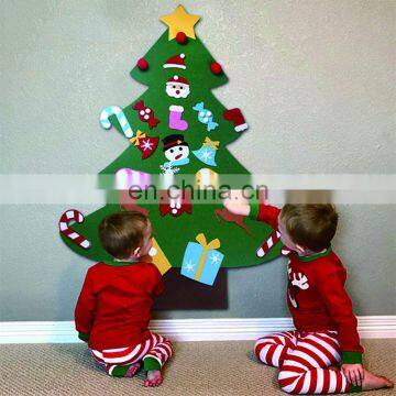 Hot Sale Xmas Gifts Educational DIY Felt Christmas Tree for Kids photo-2