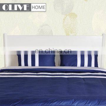 Factory Supply 100% Cotton Comforter Bed Cover Sets Luxury Silk Striped Sheets Bedding Set for Sale photo-3