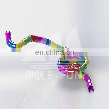 Huge Outdoor Water Slide Fiberglass Bowl Slide For Summer Entertainment photo-3