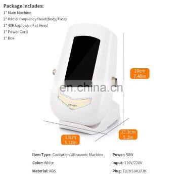 FAIR Ultrasonic Cavitation Machine Vacuum Rf Cavitation Portable 3 In 1 40 Korean Cavitation Slimming Machine