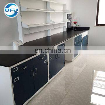 Laboratory Furniture Manufacturer Steel Side Work Station Desk