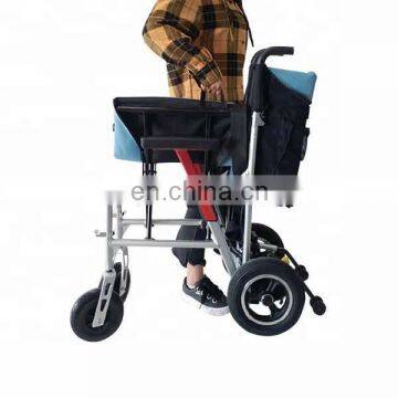 16kg Mobility folding power portable lightweight electric wheelchair