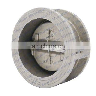 Bundor PN16 Dual Plate DN40-600 Cast Iron Spring Loaded Wafer Check Valve photo-4