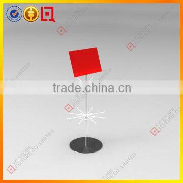 Socks Metal Wire Display with Sign Board