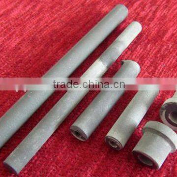 THE NO.1 EXPORTER CeramicRSiC Recrystallization Silicon Carbide Thermocouple Protection Tube And Pipe For Max.1700 Heating