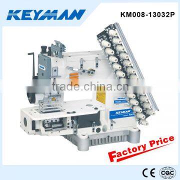 KM008-13032P Cylinder bed double chainstitch multi needle sewing machines 8008 4 needle                        
                                                Quality Choice