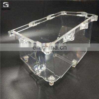Clear Acrylic Model Machining/ Cheap OEM Acrylic Parts/ Transparent PMMA Acrylic Rapid Prototype Service photo-2