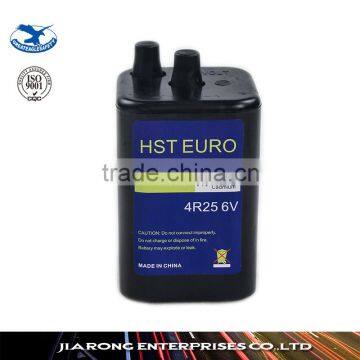 6V4R25 Lantern Battery for traffic warning light