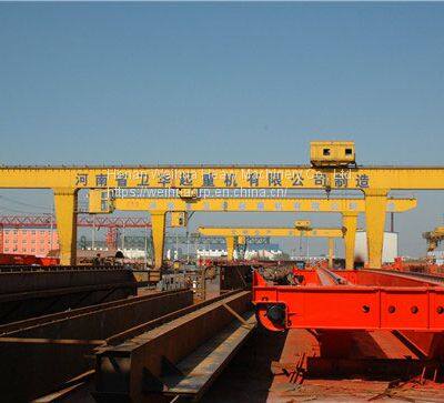 L type cabin control box type single girder mobile rail gantry crane