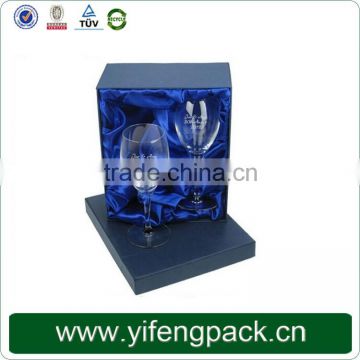 Valentine's Day Blue Wine Glass Gift Boxes Wholesale