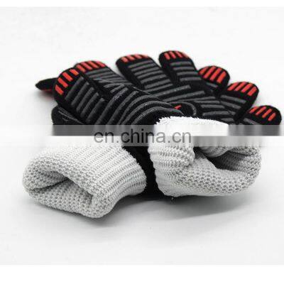 Aramid Knitted Heat Resistant Salon Glove Best for Using Hair Curling Irons and Hair Flat Irons