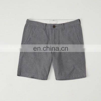 Wholesale Summer Fish Bone Printed Men Casual Custom Fit Cotton Short Shorts photo-3