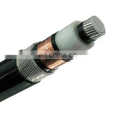 HDPE (PVC) Single-Core Copper/Aluminum XLPE High Voltage Cable with Aluminium Corrugated Sheath