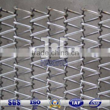 304 Stainless Steel Balanced Weave Conveyor Belt
