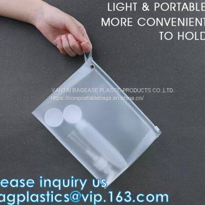 Zipper Top Apparel Bags, Clothing, Shoes, Underwear, Garment. Bikini Swimwear Packing Bag. EVA Slide Bags photo-2