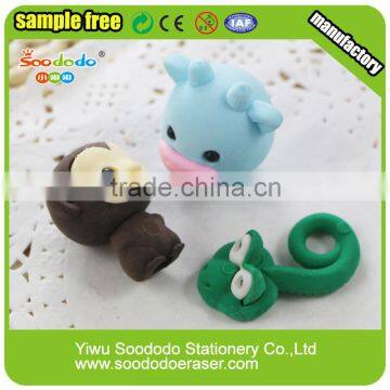 Wooden Pencil With Cartoon Animal Eraser photo-4
