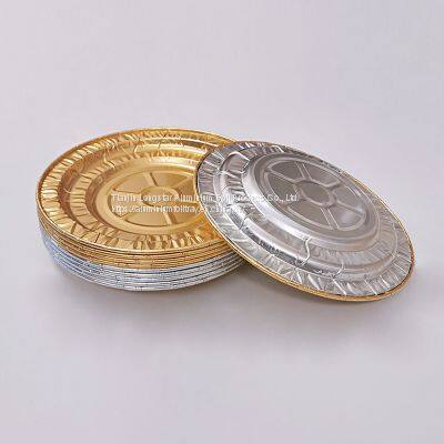 12inches Large Foil Flan Dishes Food Grade Pan photo-3