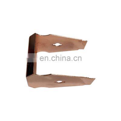 China metal fabrication  brass stamping parts factory