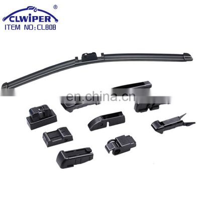 CLWIPER CL808 Best wiper Multifunctional Soft Wiper Blade With 10 Adaptors Fit For 95% Cars