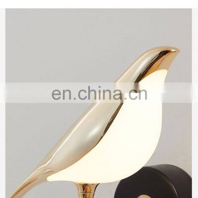 Modern Simplicity Magpie Rotatable Light Luxury Sconce Indoor Home Kitchen Bedside LED Wall Lamp