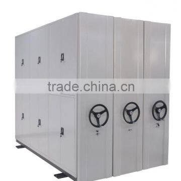 (DL-M2) 0.8mm Metal File Shelves Racks Shelving Cabinet / Mobile Mass Shleves Compactor /Sliding Metal Filing Cabinet