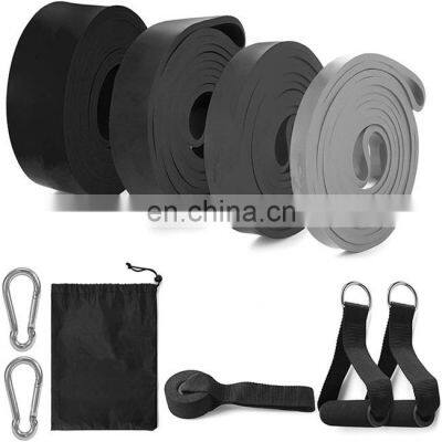 100% natural latex exercise bands pull up bands for most efficient pull ups exercise