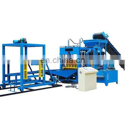 Fully automatic baking free bricks or pavers making machine