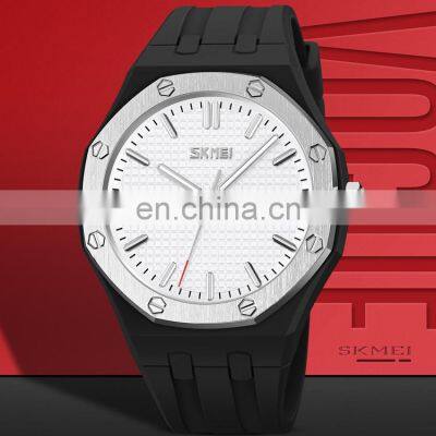 New Arrival Skmei 9299 Plastic Rubber Strap Watch Men Wrist Waterproof 30 Meters Wholesale Price photo-2