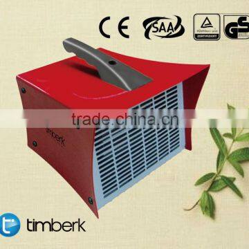 Small portable reliable desk fan heater - long lifespan