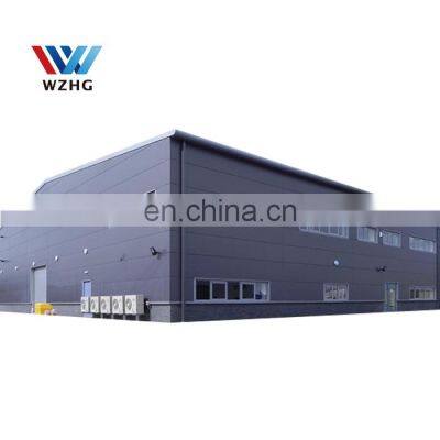 Low Cost Cheap Warehouse Steel Prefab Car Showroom Structure Warehouse For Sale