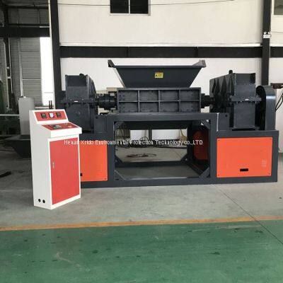 Double Shaft Shredder High Quality Metal Plastic Wood Rubber Tire Crushing Machine for Sale photo-3