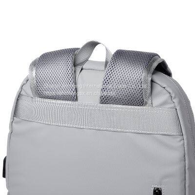 Anti Theft Slim Durable Laptops Backpack With USB Charging Port Water Resistant photo-5