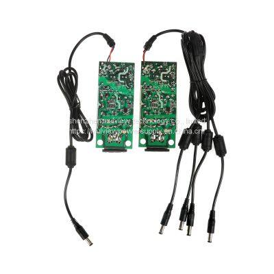 Ce CB SAA TUV C-Tick Certificate 12V6A 4CH Channels CCTV LED AC DC Switching Power Supply photo-2