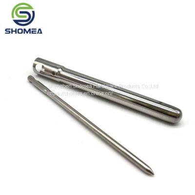 SHOMEA Customized Thin Wall 304/316 Stainless Steel Cut Slot Medical Temperature probe