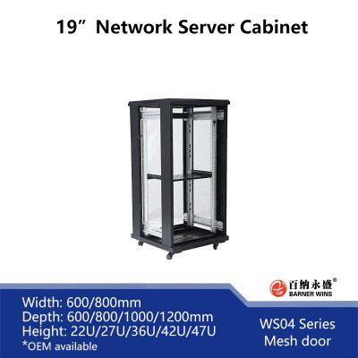 FACTORY OEM 19inch Network Server Cabinets WS04 Server Racks 22U/42U for Network photo-5