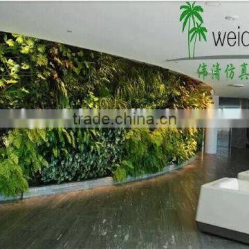 fake artificial wall plants artificial vertical grass/artificial wall hanging plant