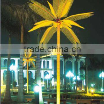 LED artificial palm tree