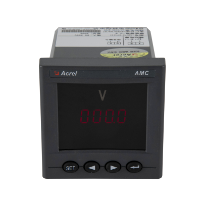 Acrel DC Programmable Voltmeter AMC72-DV Primary Voltage 300V LED Display photo-2