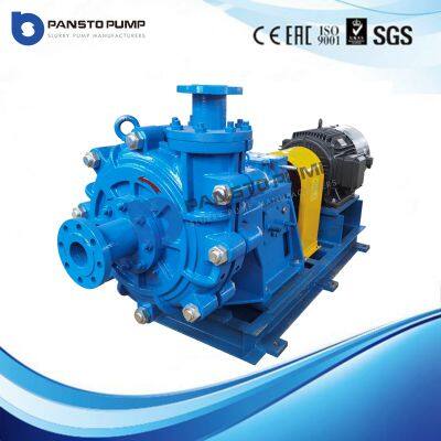 Compact Construction Motor Power Horizontal Slurry Pump in Flood Dicharge