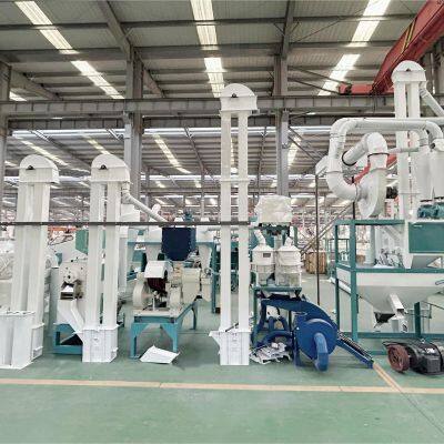 Corn Maize Flour Meal Bran Grits Processing Grinding Milling Machine photo-2