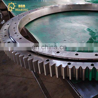 01-2040-03 High precision big external gear large diameter slewing ring turntable