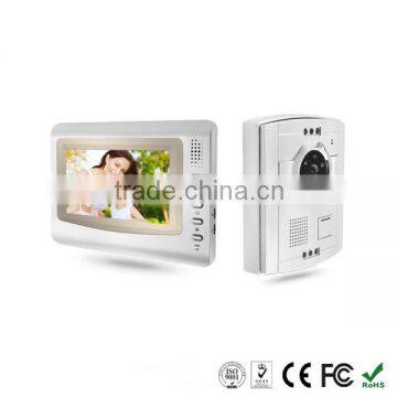 Video Door Phone /7" Tft Lcd Color Video Door Phone Intercom System