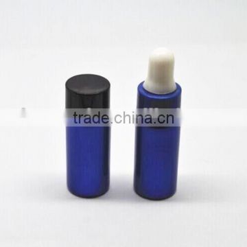 5ml colored glass vial with plastic dropper or cap