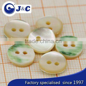2015 Manufacture White Color Cat Eye Shell Button photo-4